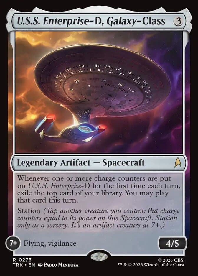 U.S.S. Enterprise-D, Galaxy-Class — Star Trek 273