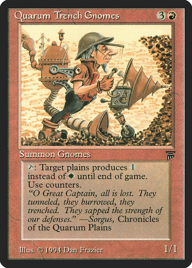 Quarum Trench Gnomes — Legends 162