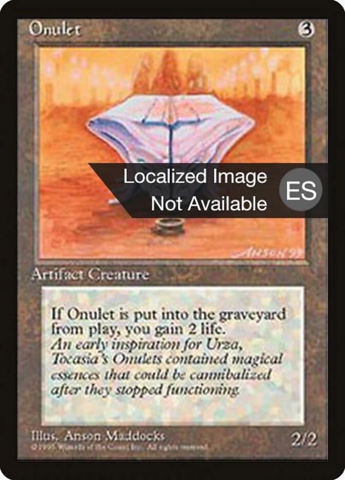Onulet — Fourth Edition Foreign Black Border 340