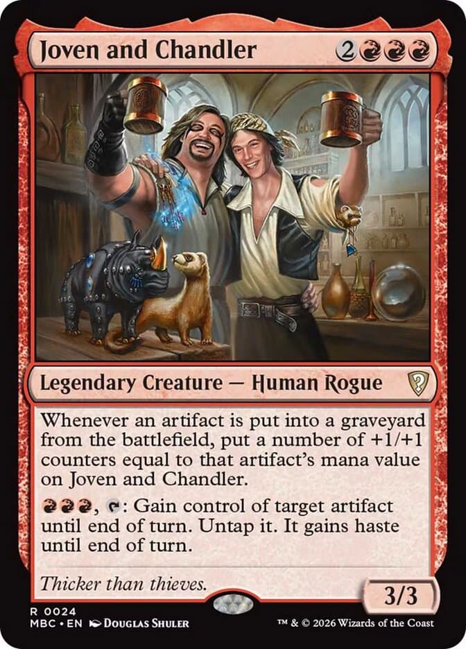 Joven and Chandler — Mystery Booster Commander Edition 24