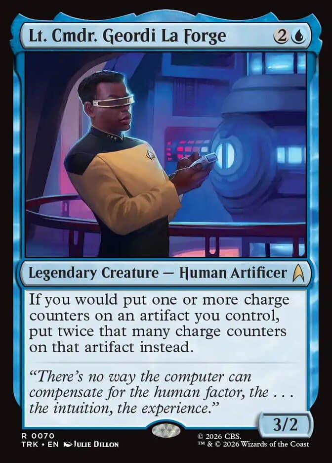 Lt. Cmdr. Geordi La Forge — Star Trek 70