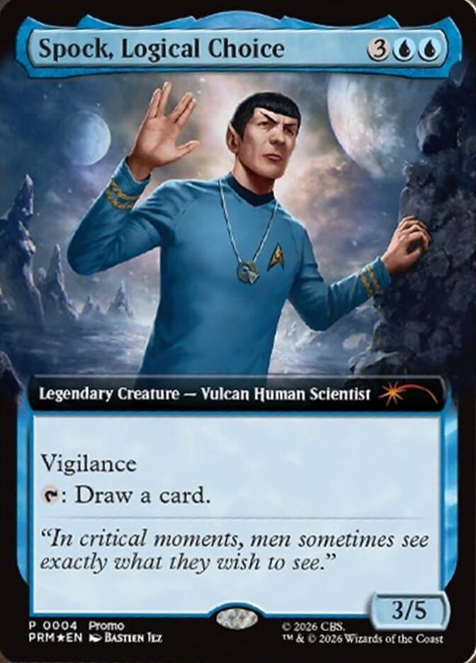 Spock, Logical Choice — Media and Collaboration Promos 2026-23