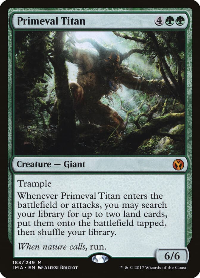 Primeval Titan — Iconic Masters 183