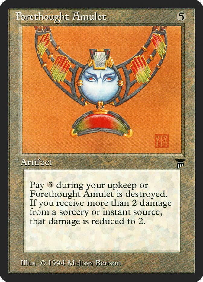 Forethought Amulet — Legends 277