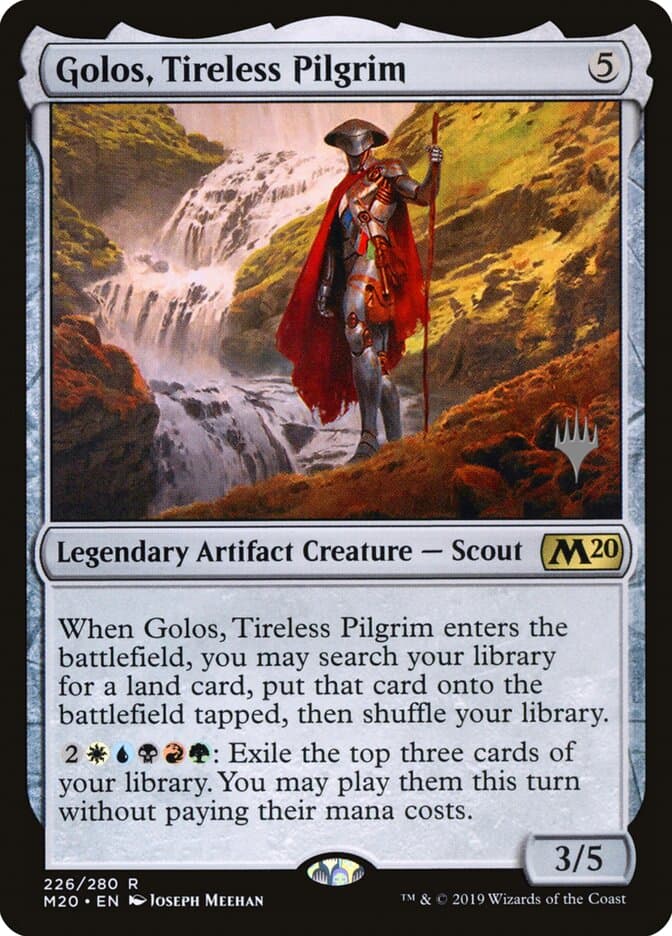 Golos, Tireless Pilgrim — Core Set 2020 Promos 226p