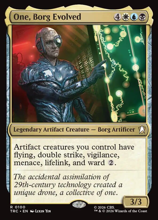 One, Borg Evolved — Star Trek Commander 100