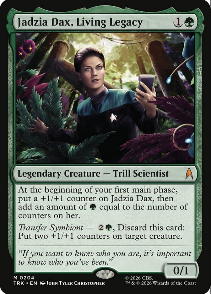Jadzia Dax, Living Legacy — Star Trek 204