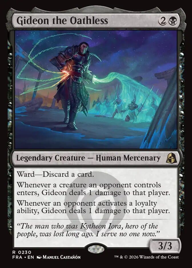 Gideon the Oathless — Reality Fracture 230