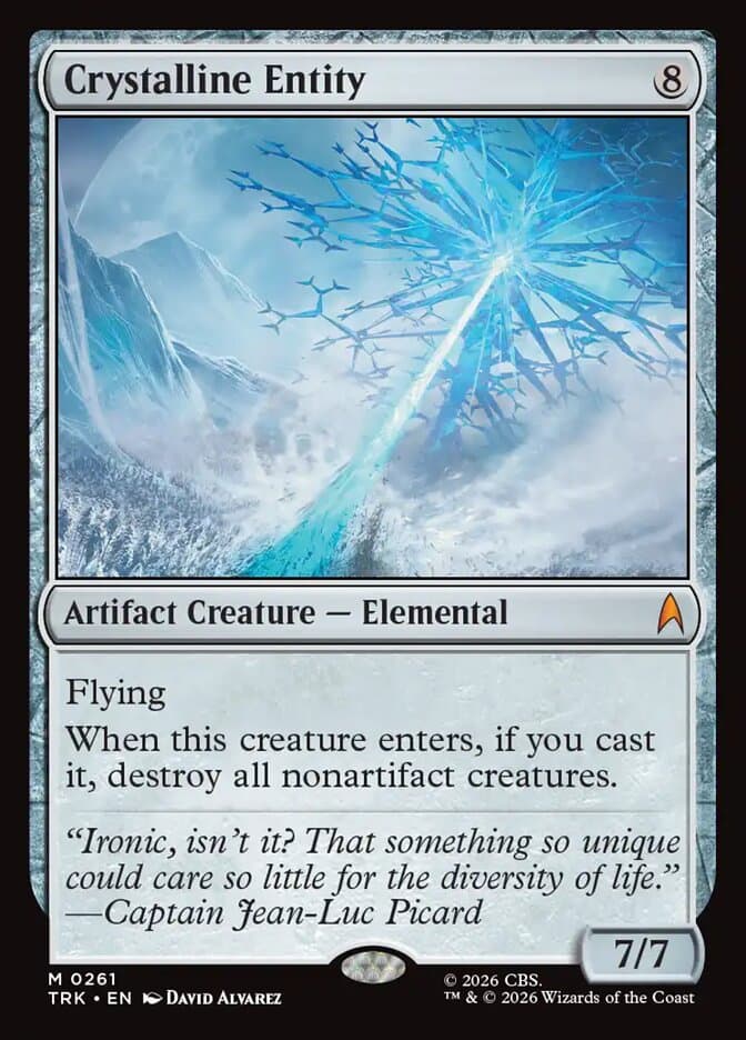 Crystalline Entity — Star Trek 261