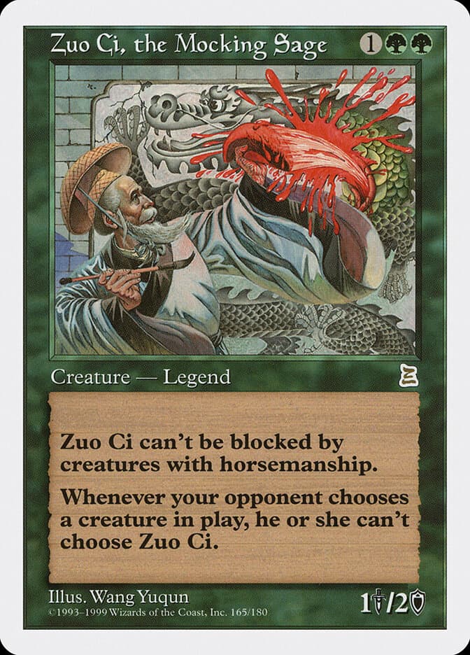 Zuo Ci, the Mocking Sage — Portal Three Kingdoms 165