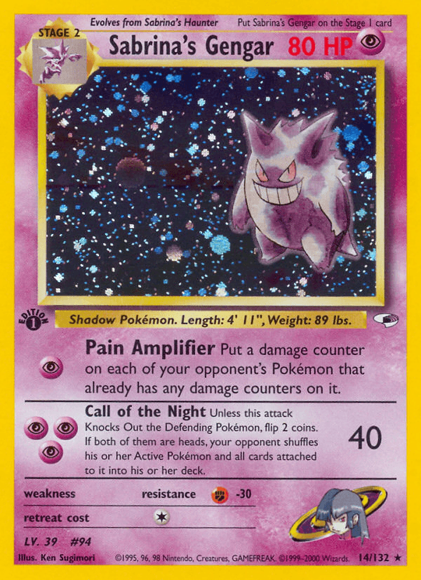Sabrina's Gengar — Gym Heroes 14/132