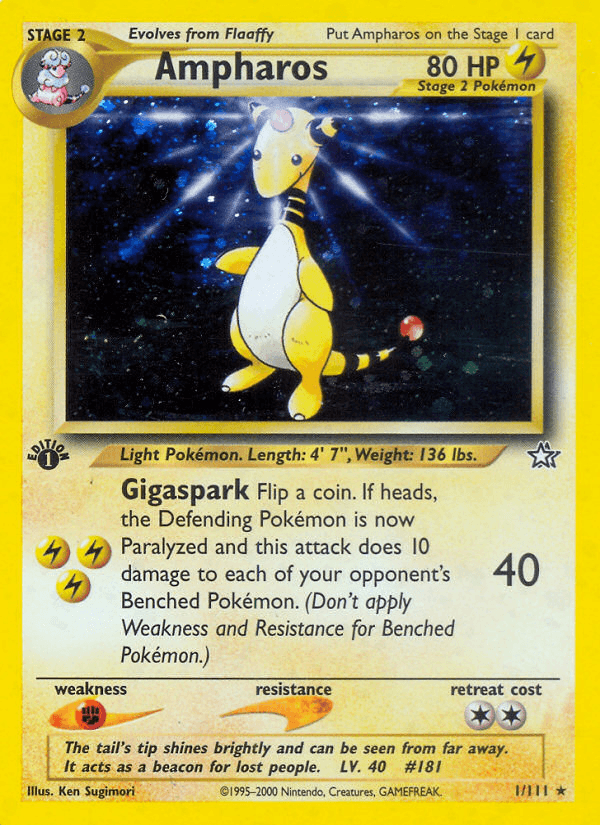 Ampharos — Neo Genesis 1/111
