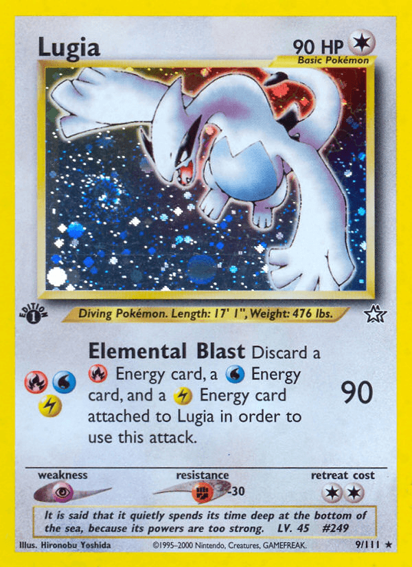 Lugia — Neo Genesis, graded CGC 10