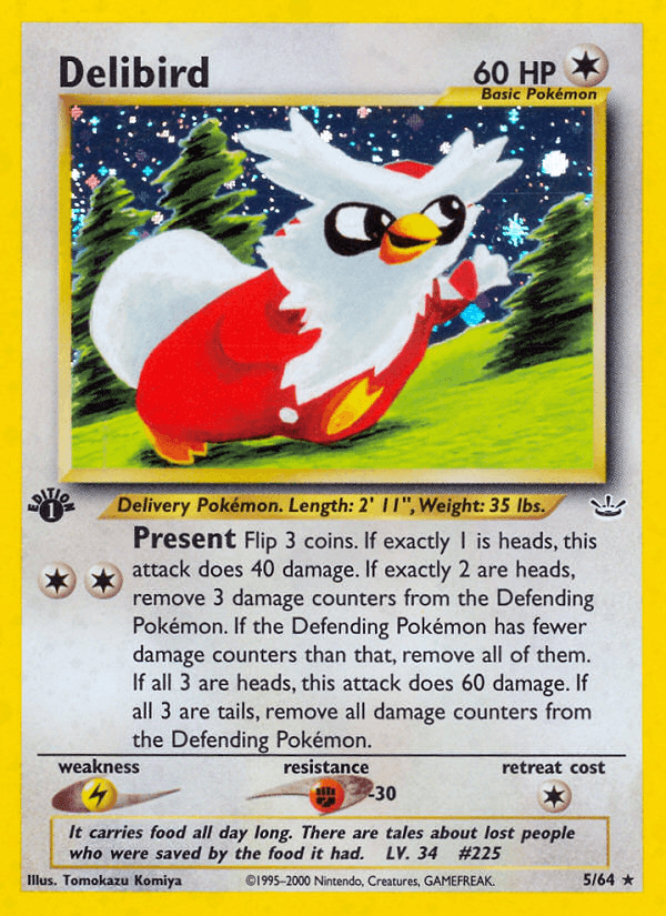 Delibird — Neo Revelation 5/64
