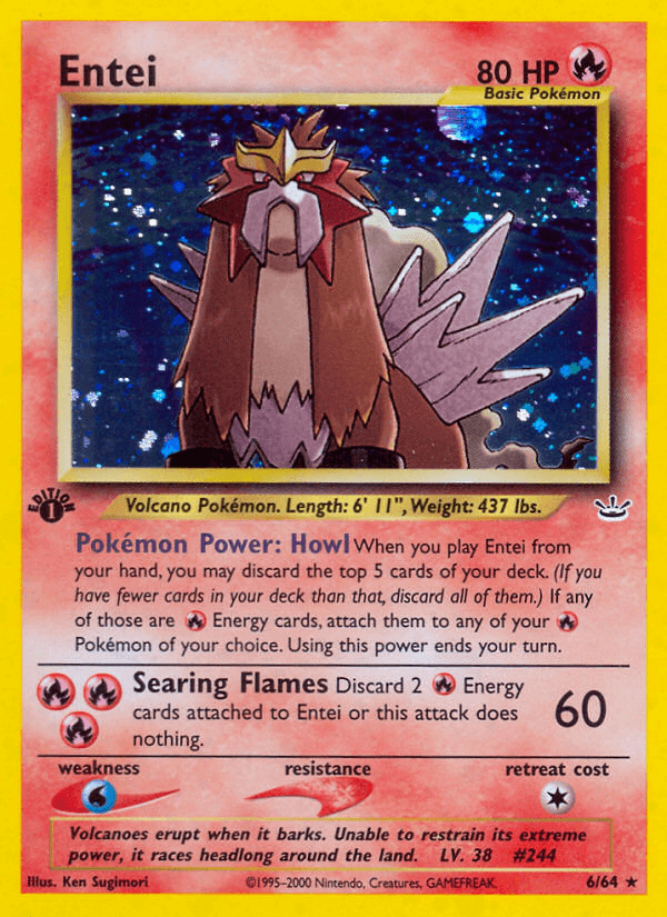 Entei — Neo Revelation 6/64