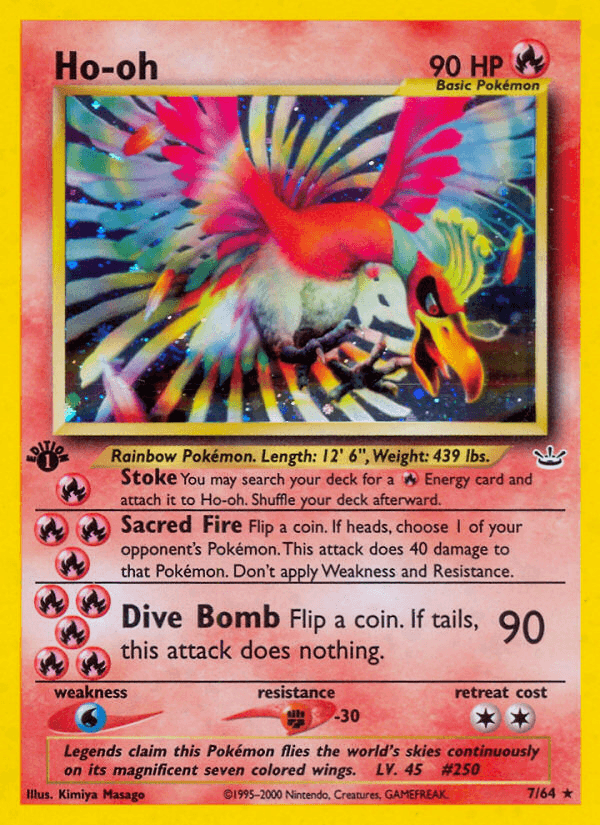 Ho-oh — Neo Revelation 7/64