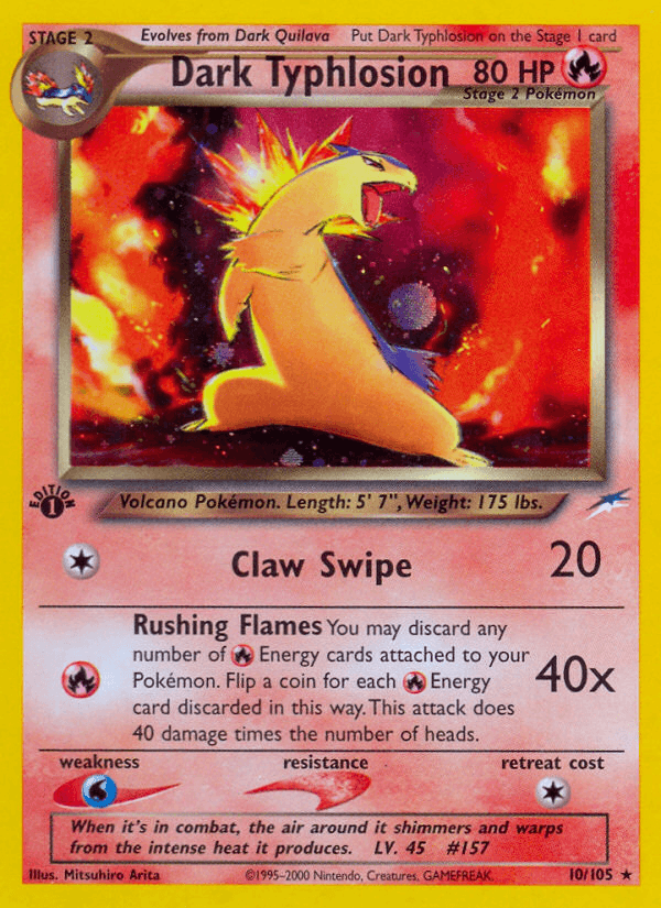 Dark Typhlosion — Neo Destiny 10/105