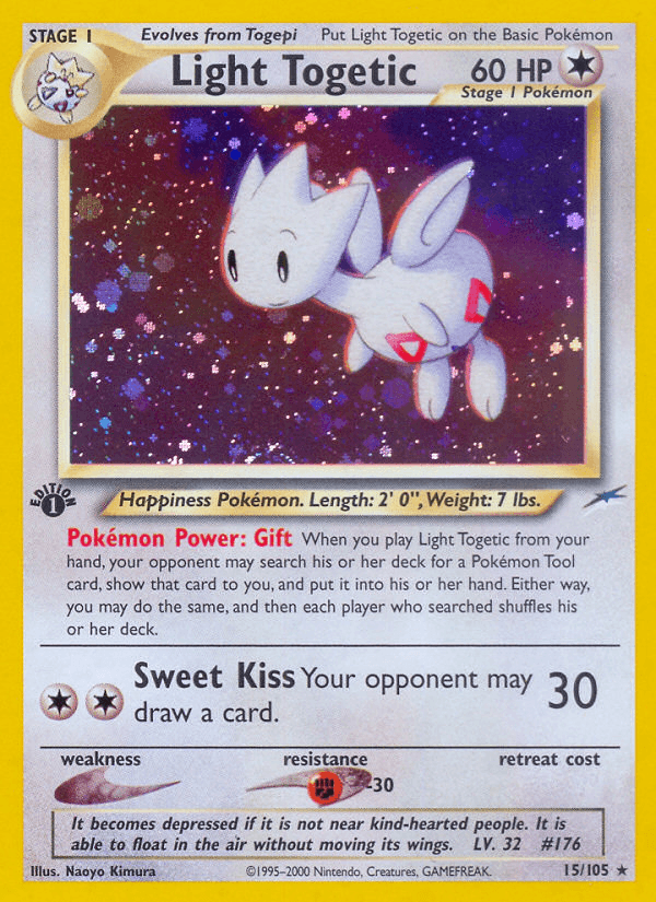 Light Togetic — Neo Destiny, graded CGC 8.5