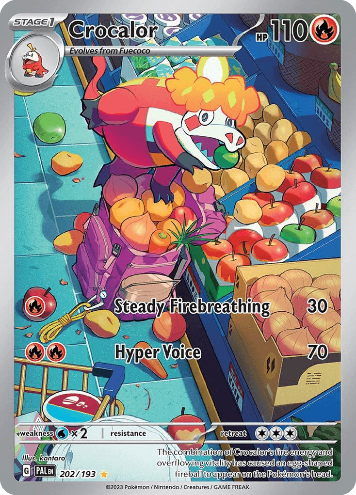Crocalor — Paldea Evolved 202/193