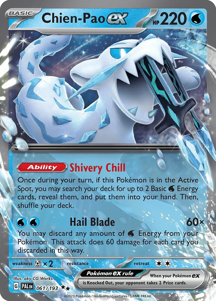 Chien-Pao ex — Paldea Evolved 61/193