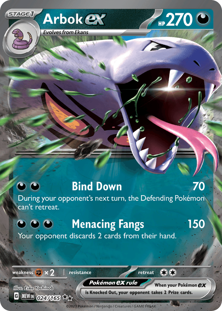 Arbok ex — 151 24/165