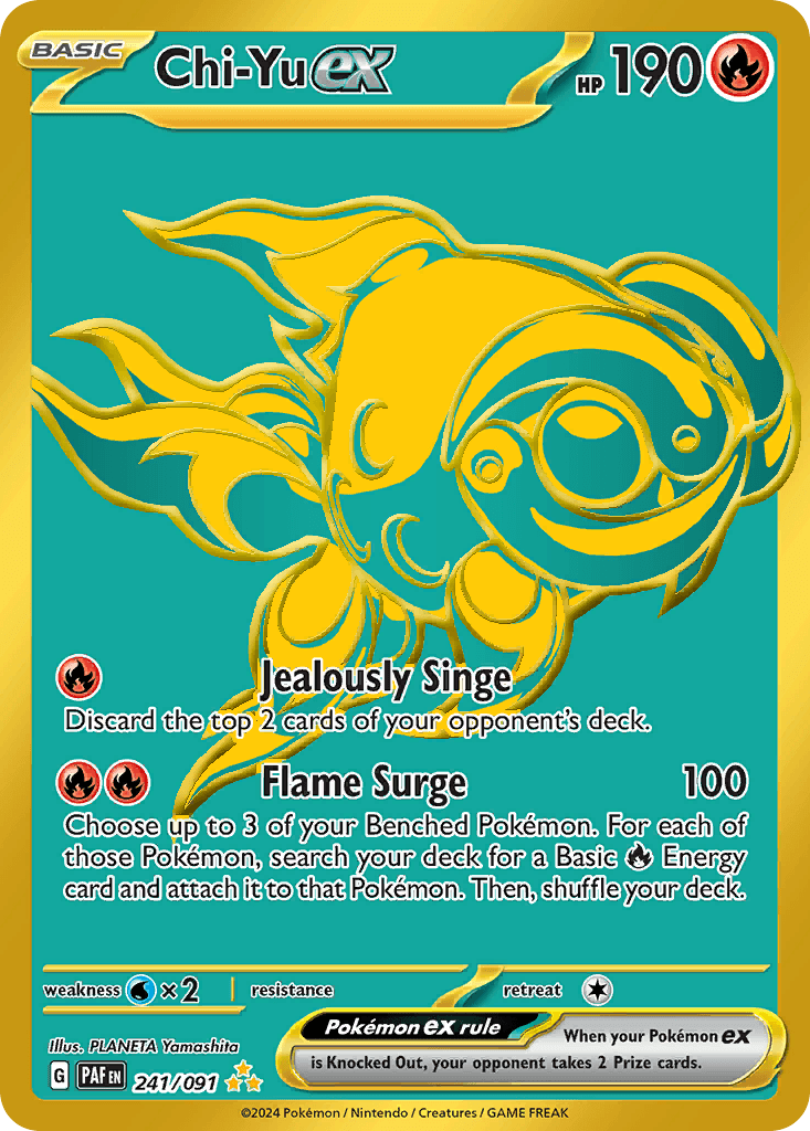 Chi-Yu ex — Paldean Fates 241/91