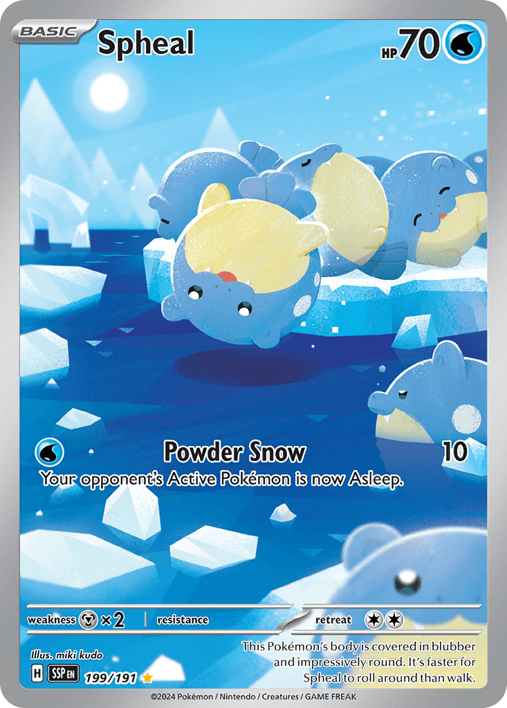 Spheal — Surging Sparks 199/191