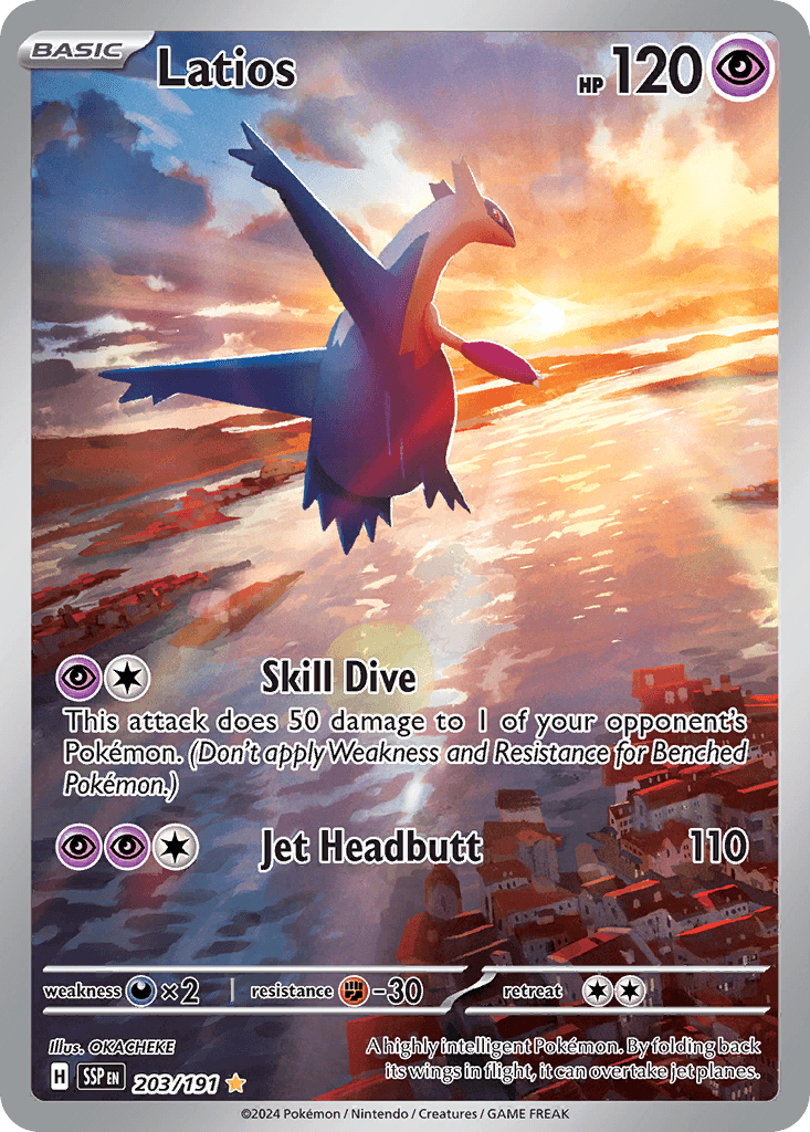 Latios — Surging Sparks 203/191