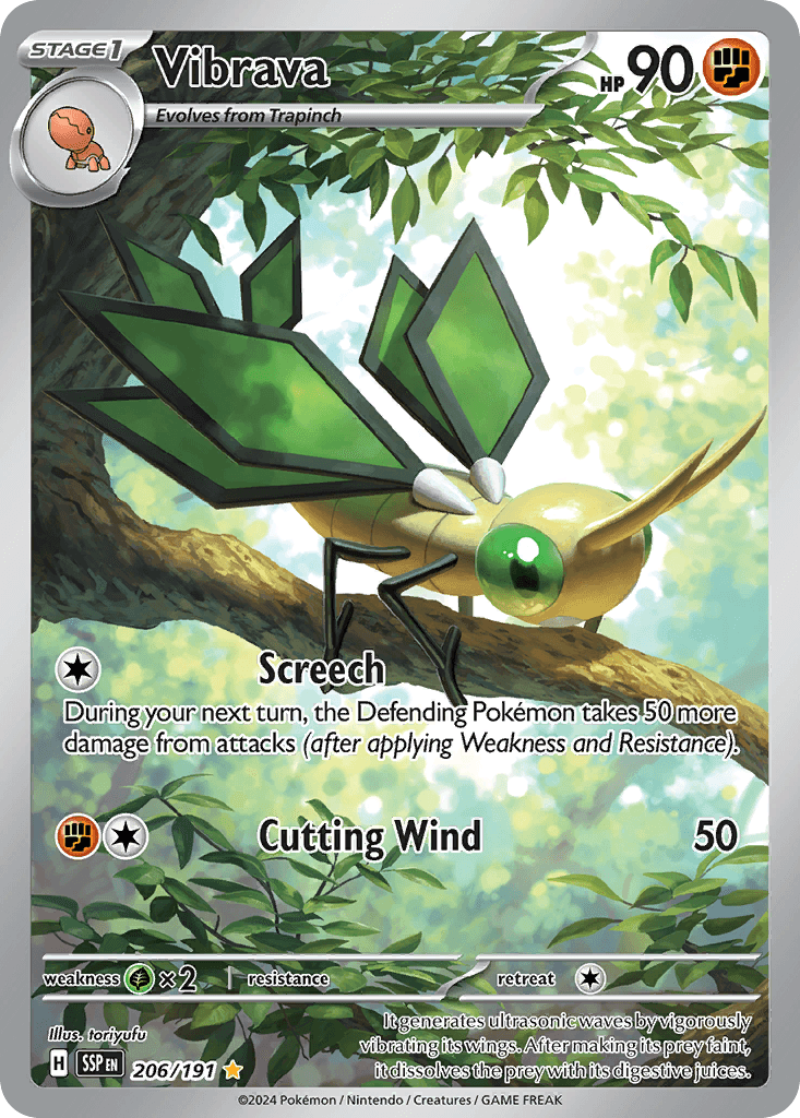 Vibrava — Surging Sparks 206/191