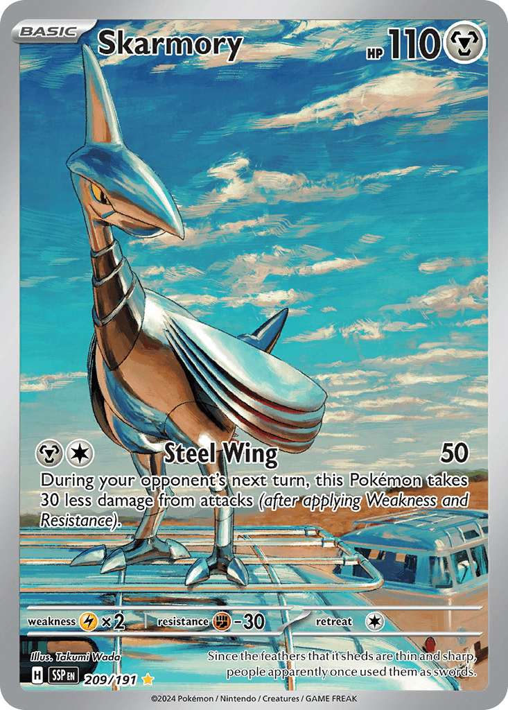 Skarmory — Surging Sparks 209/191