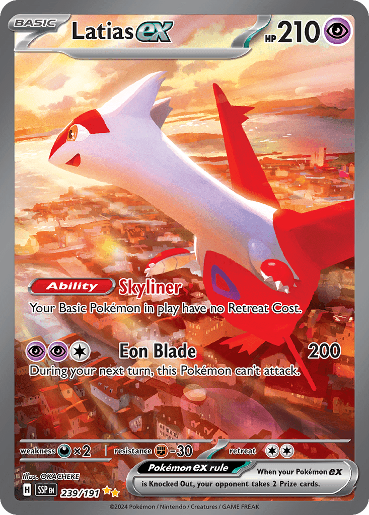 Latias ex — Surging Sparks 239/191