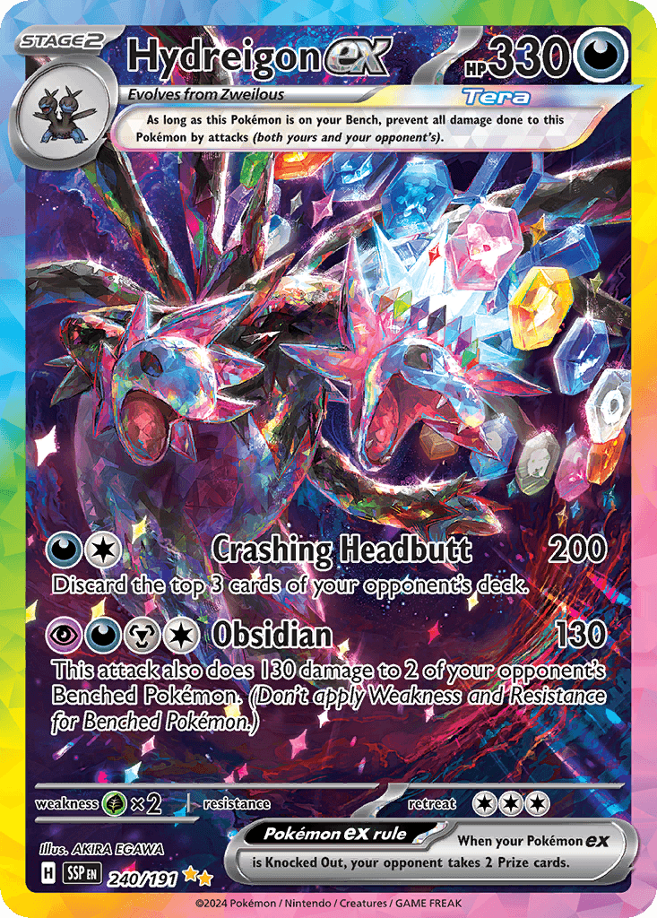 Hydreigon ex — Surging Sparks 240/191