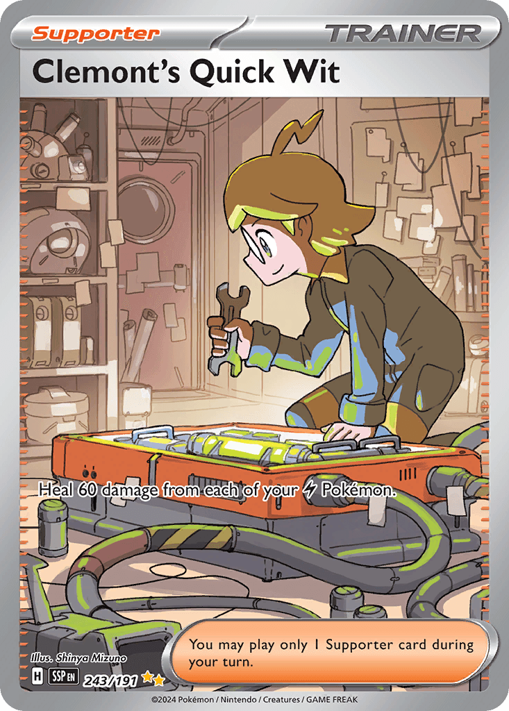 Clemont's Quick Wit — Surging Sparks 243/191