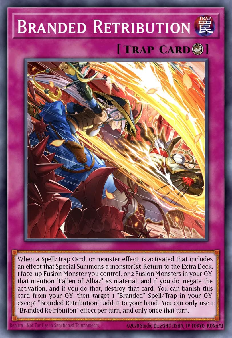 Branded Retribution — Structure Deck: Albaz Strike SDAZ-EN032