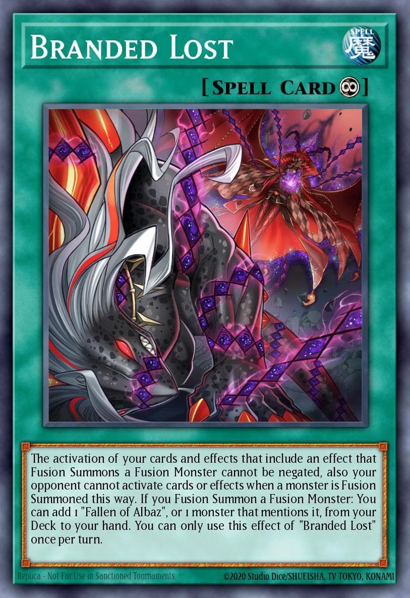Branded Lost — Structure Deck: Albaz Strike SDAZ-EN020