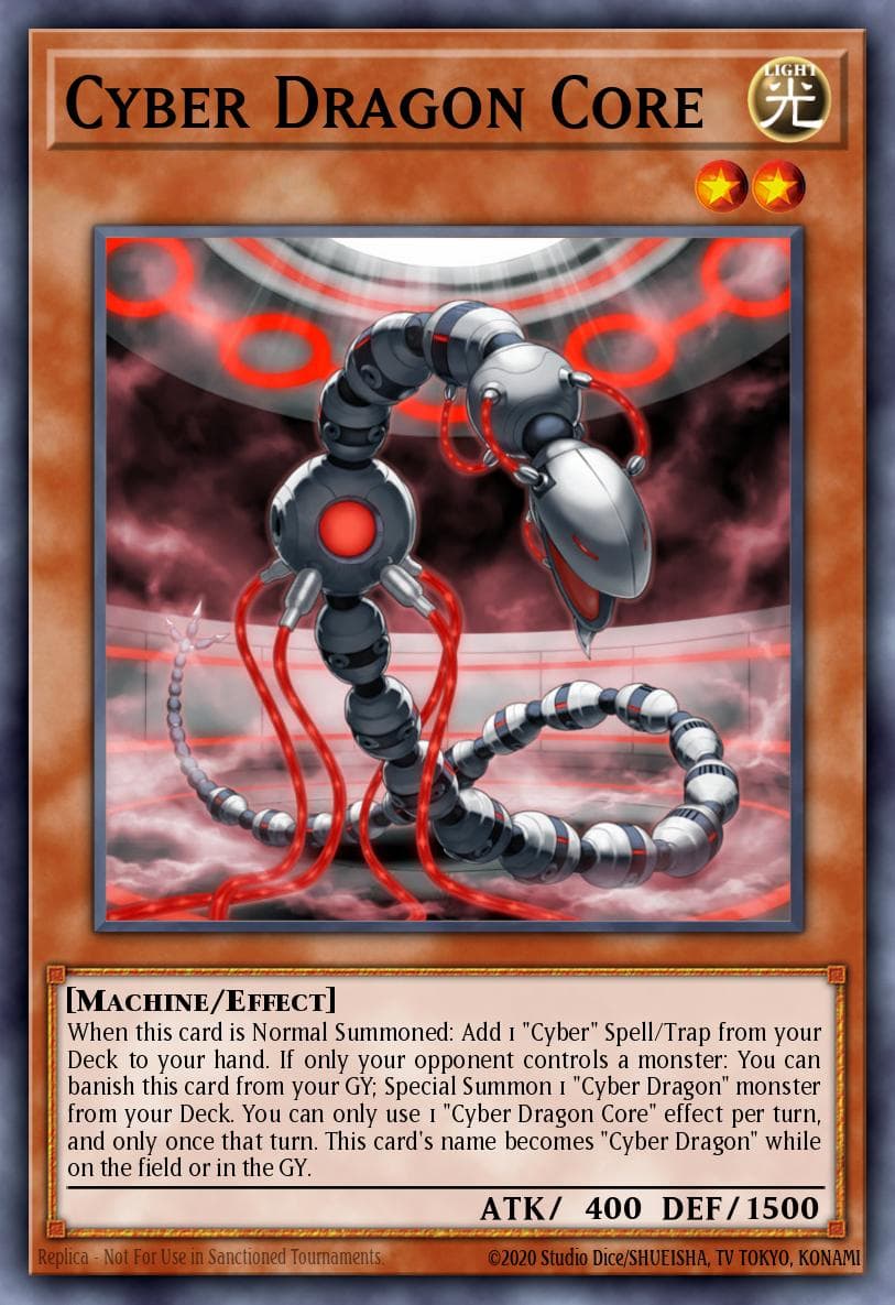 Cyber Dragon Core — Cyber Dragon Revolution Structure Deck SDCR-EN001