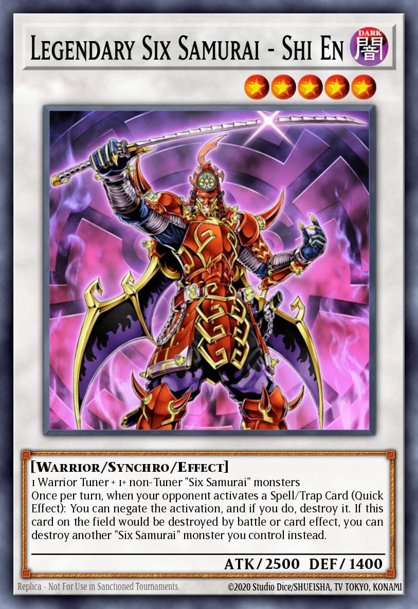 Legendary Six Samurai - Shi En — Spirit Warriors SPWA-EN011