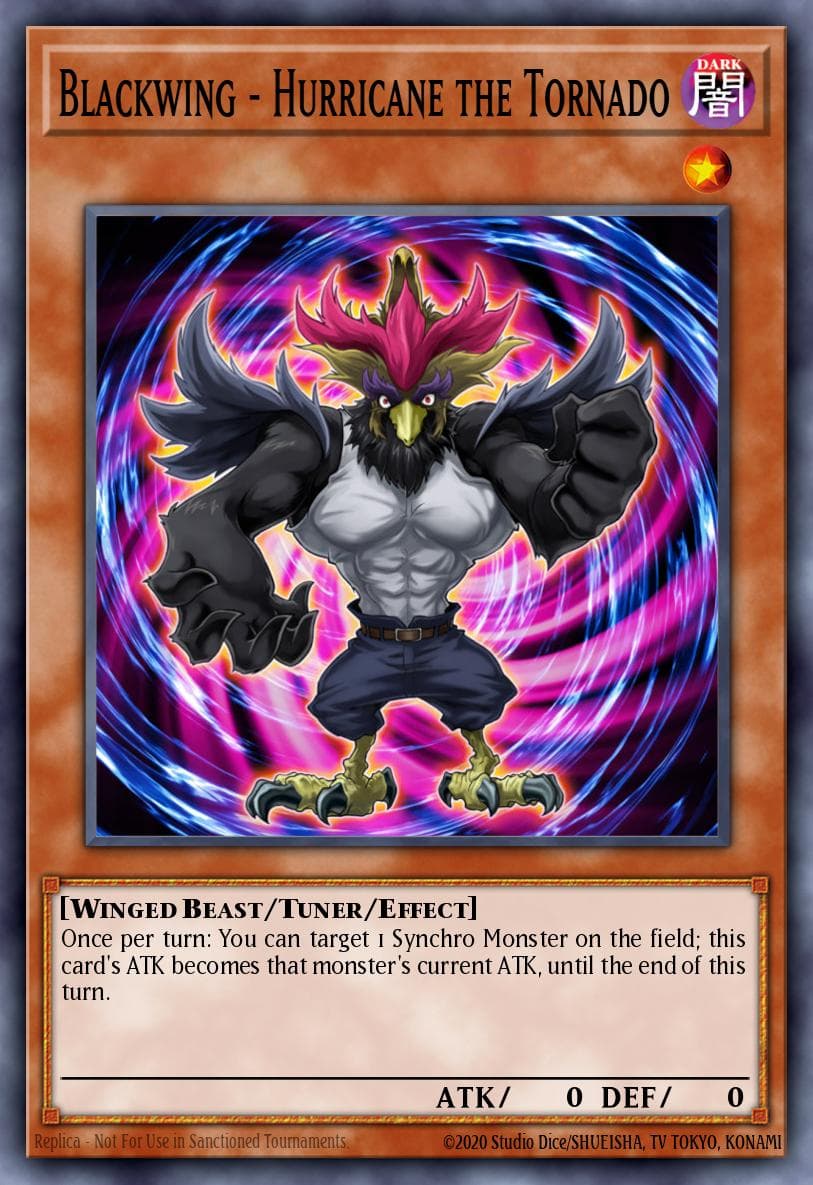 Blackwing - Hurricane the Tornado — Dragons of Legend DRLG-EN029