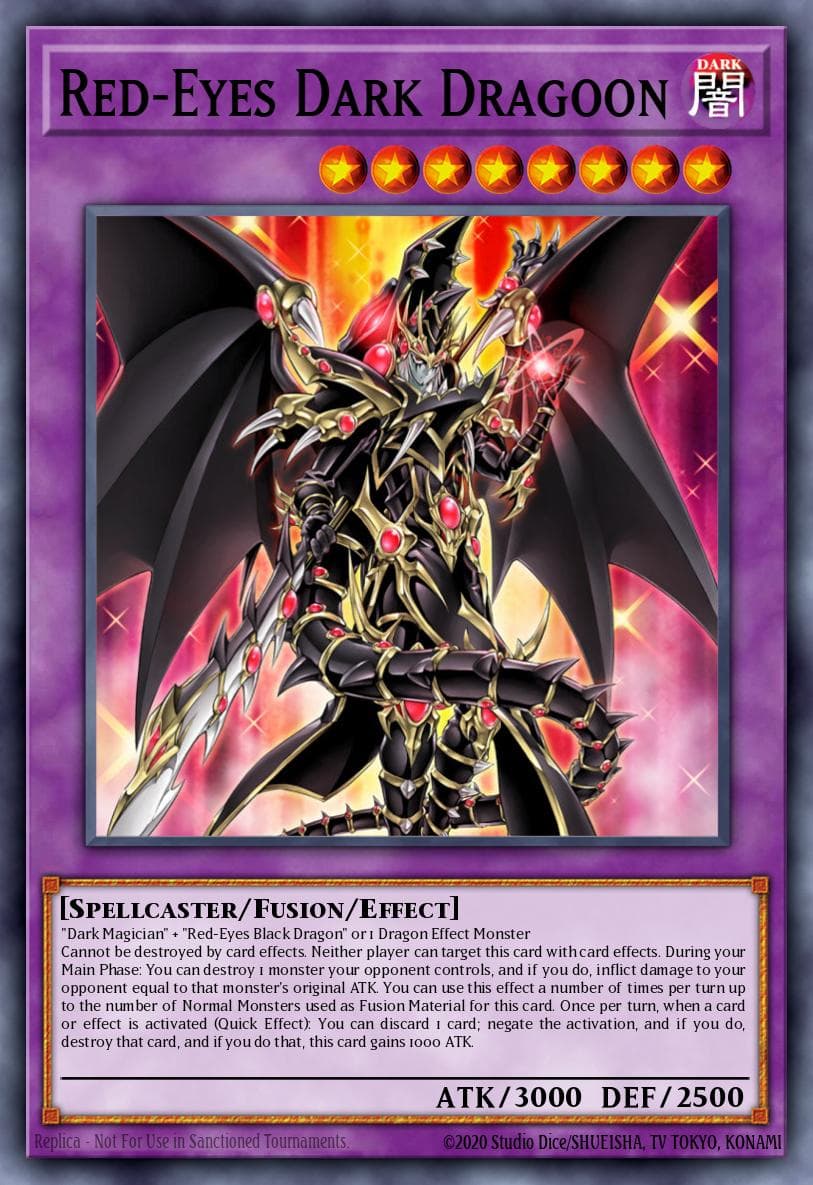 Red-Eyes Dark Dragoon — 2020 Tin of Lost Memories Mega Pack MP20-EN249