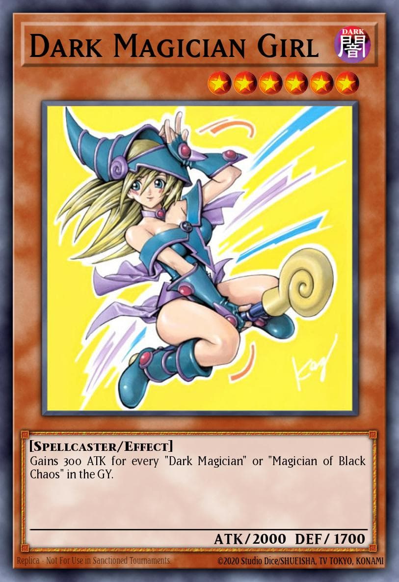 Dark Magician Girl — Magician's Force, graded PSA 10
