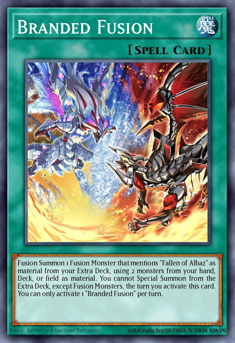 Branded Fusion — Structure Deck: Albaz Strike SDAZ-EN021