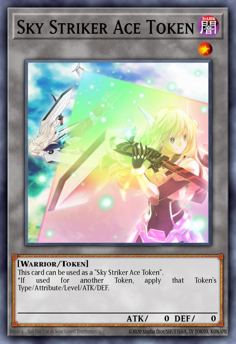 Sky Striker Ace Token — OTS Tournament Pack 8 OP08-EN026