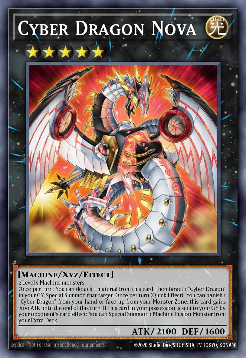 Cyber Dragon Nova — Cyber Dragon Revolution Structure Deck SDCR-EN038