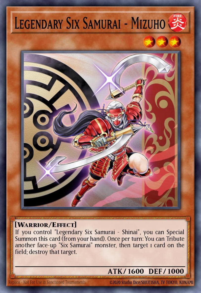 Legendary Six Samurai - Mizuho — Spirit Warriors SPWA-EN045