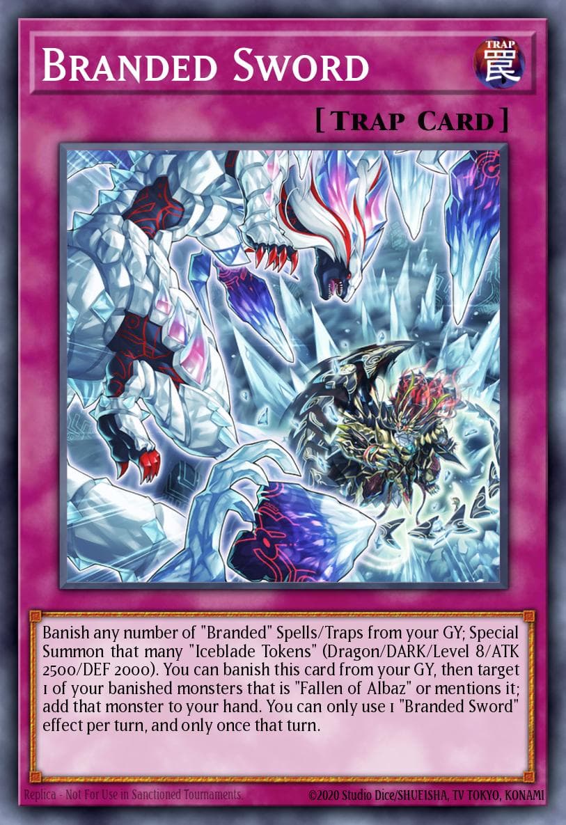 Branded Sword — Structure Deck: Albaz Strike SDAZ-EN031